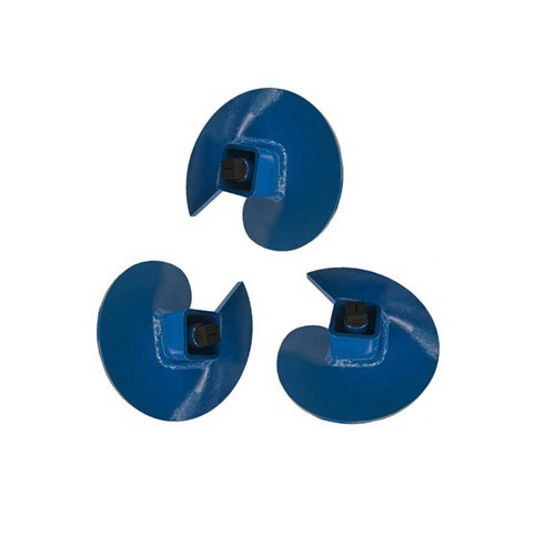 Erőátviteli vezeték és gyümölcsös jégeső háló Használjon spirális földi csavaros horgonyokat